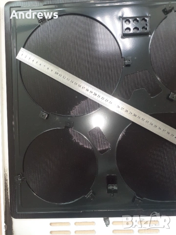 Стъклокерамичен плот за печка 50см / 593мм х 595мм с котлони елипса, снимка 10 - Печки, фурни - 54093059