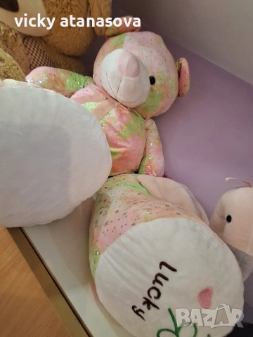 Голямо плюшемо мече, снимка 3 - Плюшени играчки - 54293640