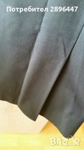 Елегантно мъжко сако Andrews-ХХЛ-наситено черно, снимка 6 - Сака - 43744720