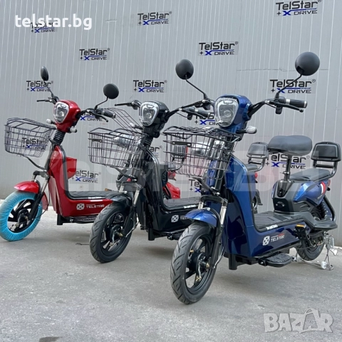 Електрически скутер TELSTAR TBSLD- EVERSTAR с двойна седалка Нов модел 2025, снимка 2 - Мотоциклети и мототехника - 52426123