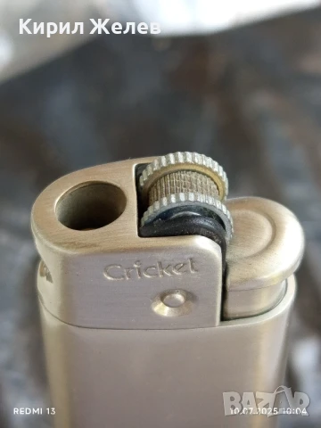  Нова запалка Cricket много красива дизайнерска за КОЛЕКЦИОНЕРИ 50618, снимка 5 - Запалки - 50970620