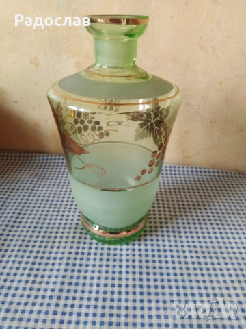 стара чехословашка гарафа Bohemia , снимка 9 - Антикварни и старинни предмети - 54012550