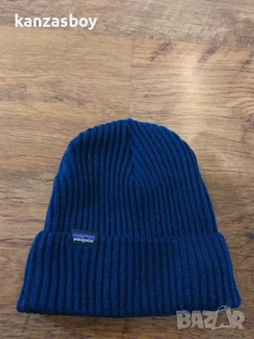 Patagonia Fisherman's Rolled Beanie - Navy Blue - страхотна зимна шапка , снимка 4 - Шапки - 48592600