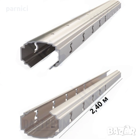 Поцинковани лозови колове 2.4 м / 1.5 мм, снимка 2 - Строителни материали - 54037551