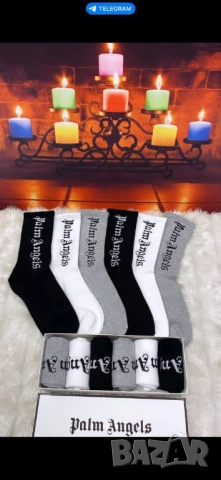 чорапи в кутия fendi calvin klein louis vuitton , снимка 7 - Дамски чорапи - 51442117