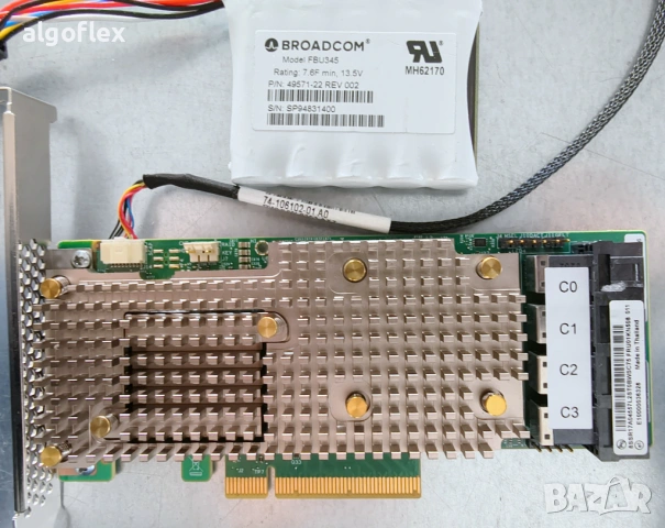 RAID контролер Lenovo 930-16i MegaRAID 9460-16i PCIe v4 4GB SAS2 SATA3 RAID, JBOD