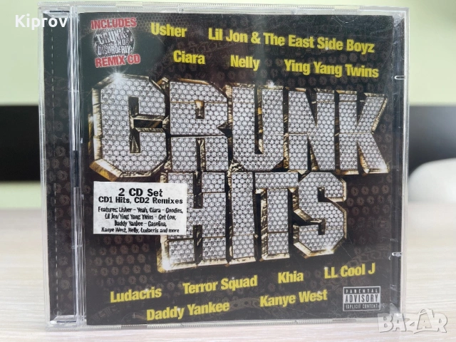 💿 Crunk Hits – Various Artists (оригинален CD)