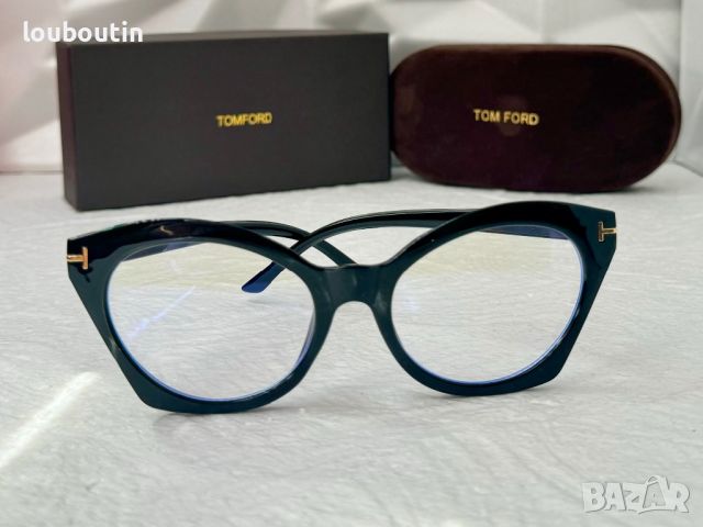 TOM FORD дамски диоптрични рамки очила за компютър котка, снимка 3 - Слънчеви и диоптрични очила - 45256646