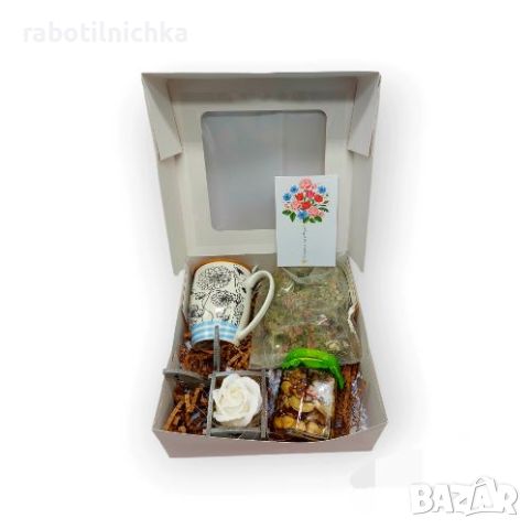 Подаръчна кутия за любителите на чай-три цвята, снимка 5 - Сувенири от дърво - 45712240