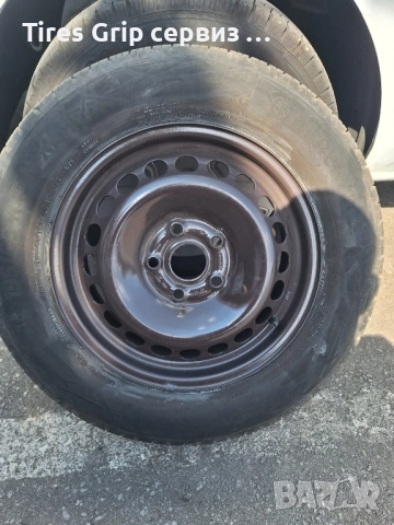 желязна джанта с гума VW