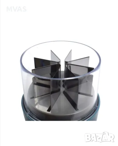 Нов ръчен чопър за зеленчуци плодове RoyaIVKB ротационен син, снимка 5 - Други - 49744280