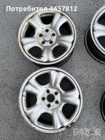 Джанти Субару 16ки, снимка 2 - Гуми и джанти - 52503154