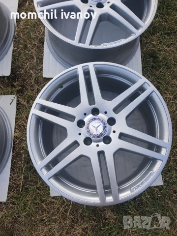 18" AMG джанти за Мерцедес Ц и Е класа, W204 и W212, спорт пакет, снимка 7 - Гуми и джанти - 51110429