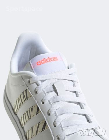 ADIDAS Courtpoint Shoes White, снимка 5 - Маратонки - 46419648