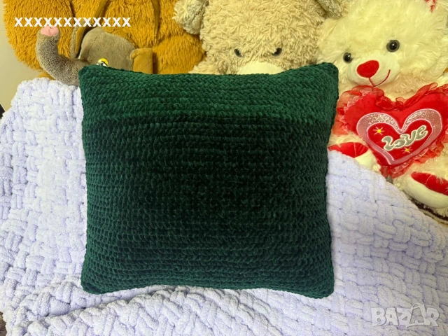 Меки пухени възглавнички изработени на ръка, снимка 2 - Възглавници - 53938450