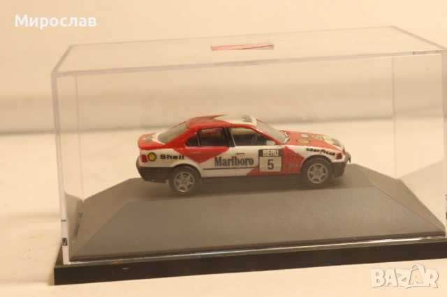 HERPA H0 1/87 BMW 3 РАЛИ МОДЕЛ КОЛИЧКА, снимка 4 - Колекции - 54210777