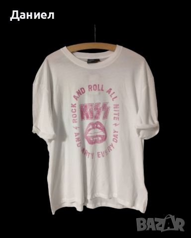 Тениска на Kiss, снимка 1 - Тениски - 46297155