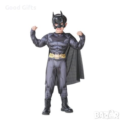 Детски костюм Батман с мускули и маска