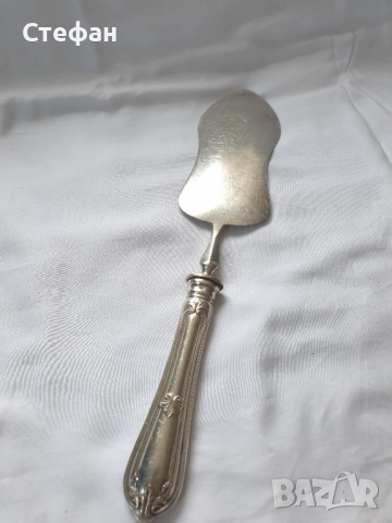 Посребрена лопатка, снимка 5 - Антикварни и старинни предмети - 51557022