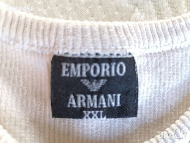 Силно разтегателен потник Армани/EMPORIO ARMANI, унисекс , снимка 4 - Тениски - 45574204