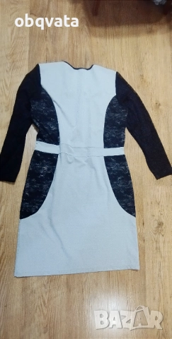 НОВА Дамска рокля с дълъг ръкав , снимка 2 - Рокли - 52930130