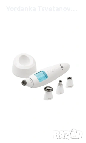 Silk'n Revit Prestige, 3 накрайника, Дисплей, Бял