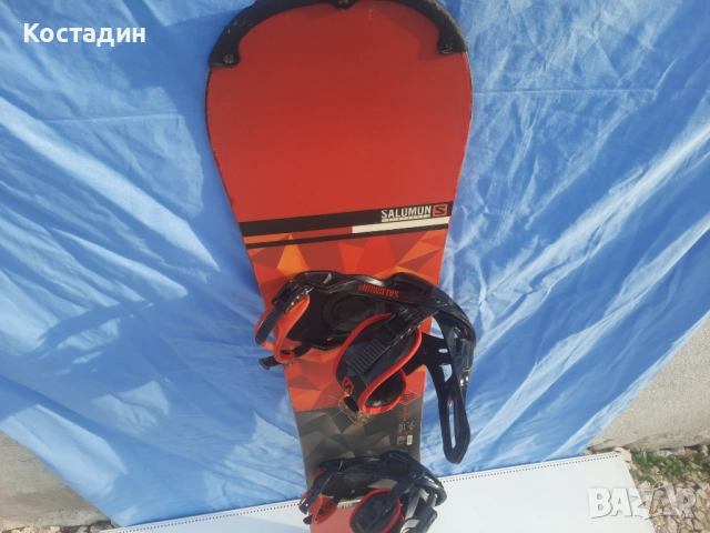 сноуборд  Salomon Wild Card +автомати 150см.  , снимка 4 - Зимни спортове - 52668106
