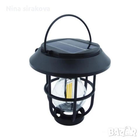 Градинска соларна лампа YH-169 с 3 режима за работа, снимка 4 - Соларни лампи - 51033187