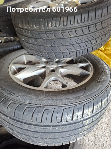 Летни гуми с джанти на един сезон 255 55 18, снимка 2 - Гуми и джанти - 54078409