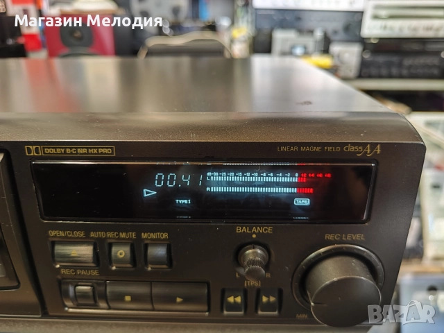 Касетен дек Technics RS-AZ6 В перфектно техническо и много добро визуално състояние., снимка 7 - Декове - 51730915