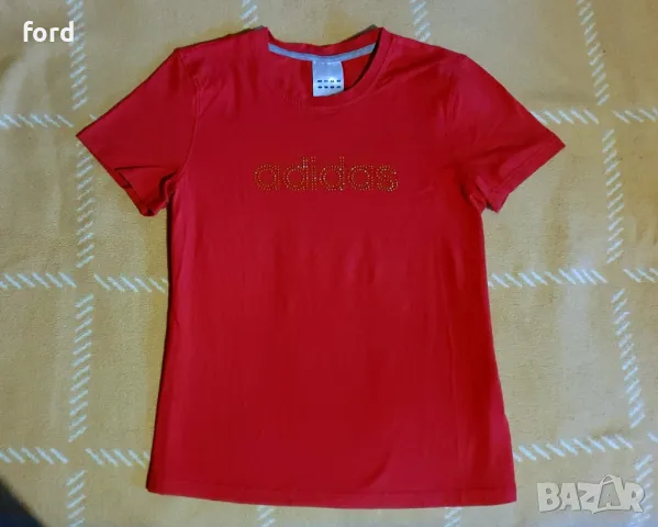 Дамска тениска adidas red , снимка 1 - Тениски - 47252100