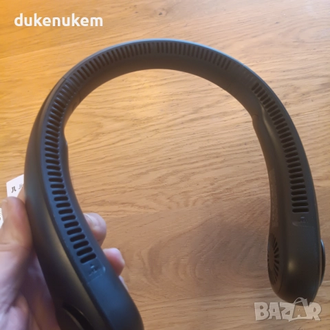 USB вентилатор за врат 5 скорости, 4000 mAh, безопасен, тих, hands-free, снимка 11 - Друга електроника - 52721941