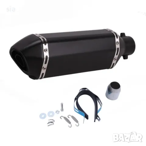 Гърне за мотоциклет, 37см - ЧЕРНО