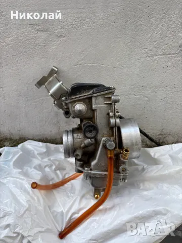 Карбуратор Mikuni с Ускорителна Помпа TM33 Pumper Suzuki DR Honda XR, снимка 3 - Части - 49169366