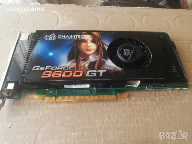 Видео карта NVidia GeForce Chaintech 9600GT 512MB GDDR3 256bit PCI-E, снимка 5 - Видеокарти - 47165375