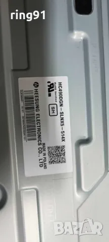 T-Con - 6870C-0738A TV LG 49UH603V, снимка 3 - Части и Платки - 48188301