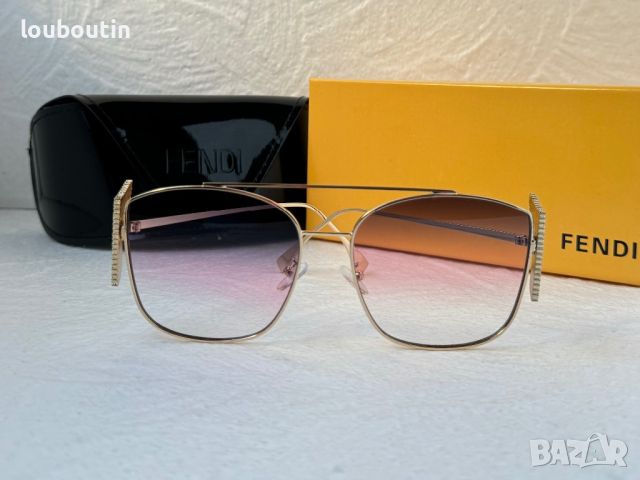 -30% разпродажба Fendi 2020 дамски слънчеви очила с камъни, снимка 5 - Слънчеви и диоптрични очила - 45241715
