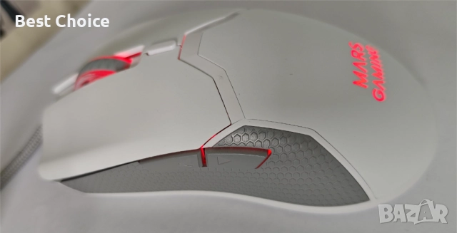 Mars Gaming MCPXW Gaming Combo, комплект 3 в 1, клавиатура+мишка+огромна подлложка, снимка 7 - Клавиатури и мишки - 52547605