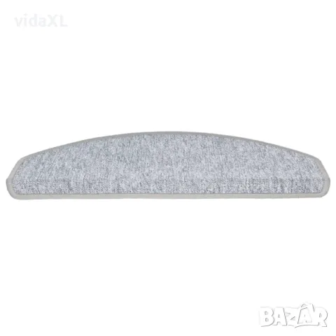 vidaXL 15 бр стелки за стълбища, светлосиви, 65x24x4 см(SKU:133887), снимка 2 - Други - 49403420