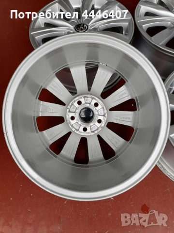 Оригинални джанти 16" 5х100 VW, снимка 10 - Гуми и джанти - 52309586