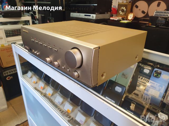 Усилвател Marantz PM-53 В отлично техническо състояние.ДИма забележки по външния вид (видими от сним, снимка 7 - Ресийвъри, усилватели, смесителни пултове - 46293670