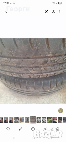 Продавам гуми и джанти за Peugeot 15 цола 195 65 15 цена 210 евро , снимка 6 - Гуми и джанти - 53757224