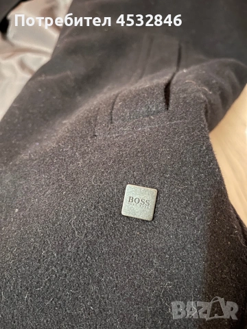 Палто HUGO BOSS Cashmere VINTAGE, снимка 5 - Палта - 53988521