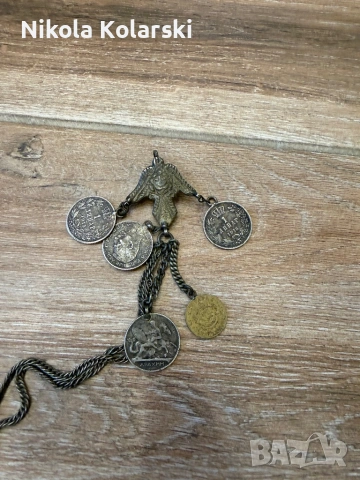 Автентичен сребърен македонски кюстек, снимка 6 - Антикварни и старинни предмети - 54036407