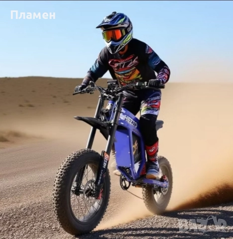 НОВО!! Електрически велосипед Hezzo D5 3000W 60V/30Ah 70 км. ч. 