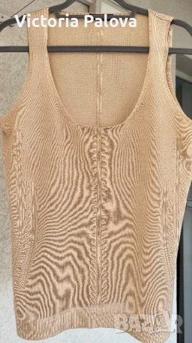 HAUTE COUTURE  модна къща LOEWE лукс копринен топ, снимка 4 - Корсети, бюстиета, топове - 51235025