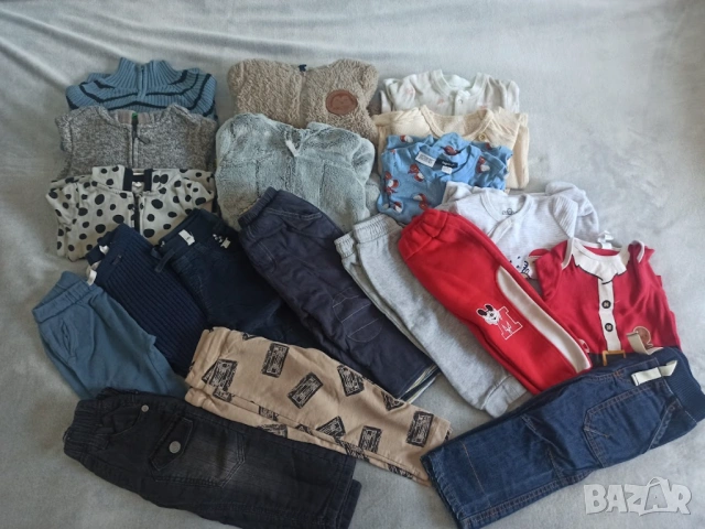 Голям лот дрехи 74-80 см (9-12 мес.)
