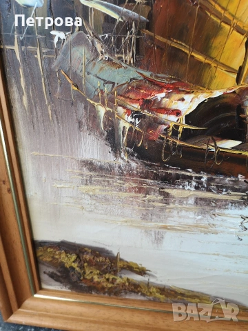 маслена картина върху платно. , снимка 2 - Картини - 54143882