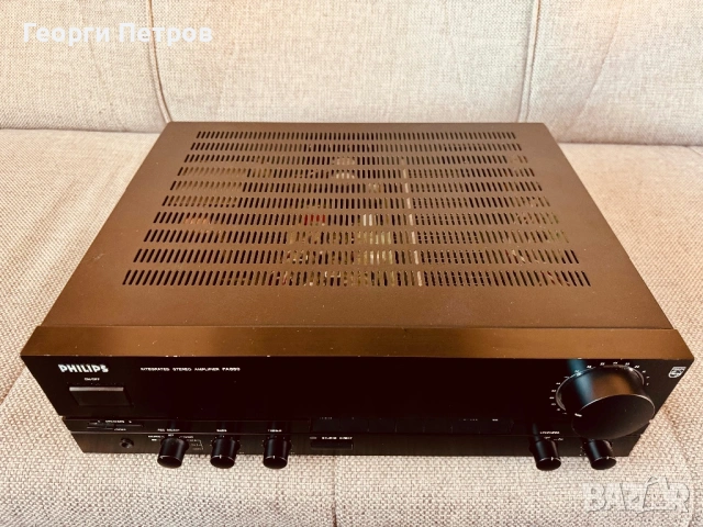 Усилвател Philips FA 880, снимка 2 - Ресийвъри, усилватели, смесителни пултове - 53833013