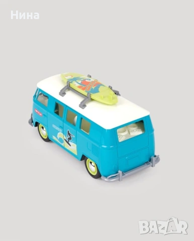 Ван Surfer Van, със звукови и светлинни ефекти и отварящи се врати , снимка 5 - Коли, камиони, мотори, писти - 54269768